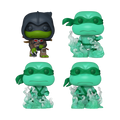 Funko Pop! Comics: Teenage Mutant Ninja Turtles: The Last Ronin - Michelangelo Raphael Leonardo Donatello 4-Pack Amazon Exclusive