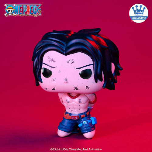 Funko Pop! Animation: One Piece - Portgas D. Ace Execution with Protector #1818 Shop Exclusive