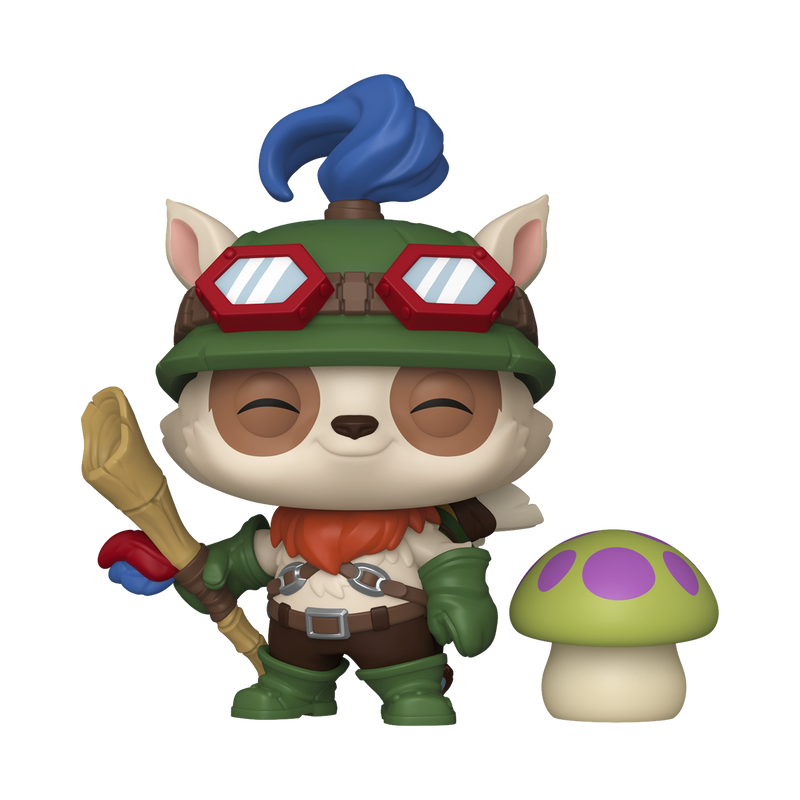 Funko Pop! & Buddy Games: League Of Legends - Buddy Teemo with Mushroom #1138