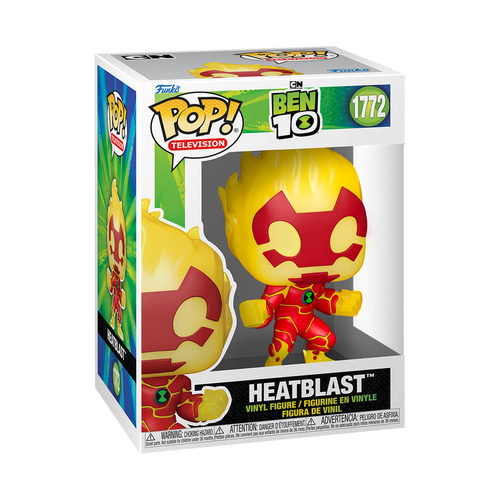 Funko Pop! Television: Cartoon Network Ben 10 - Heatblast #1772
