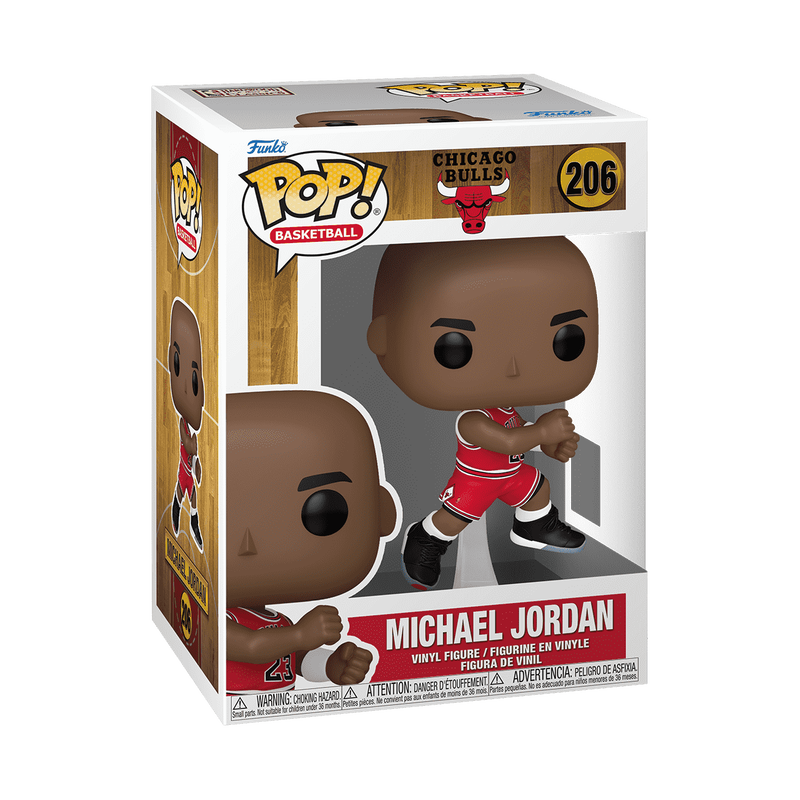 Funko Pop! Basketball: NBA Chicago Bulls - Michael Jordan 1989 Playoffs #206