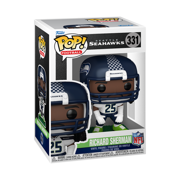 Funko Pop! Football NFL: Seattle Seahawks - Richard Sherman 