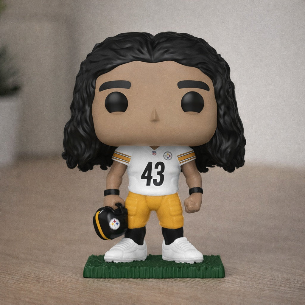 Funko Pop! Football NFL: Pittsburgh Steelers - Troy Polamalu #334