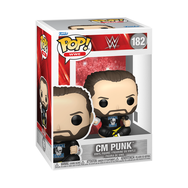 Funko Pop! WWE: WWE - CM Punk Pipe Bomb Promo #182