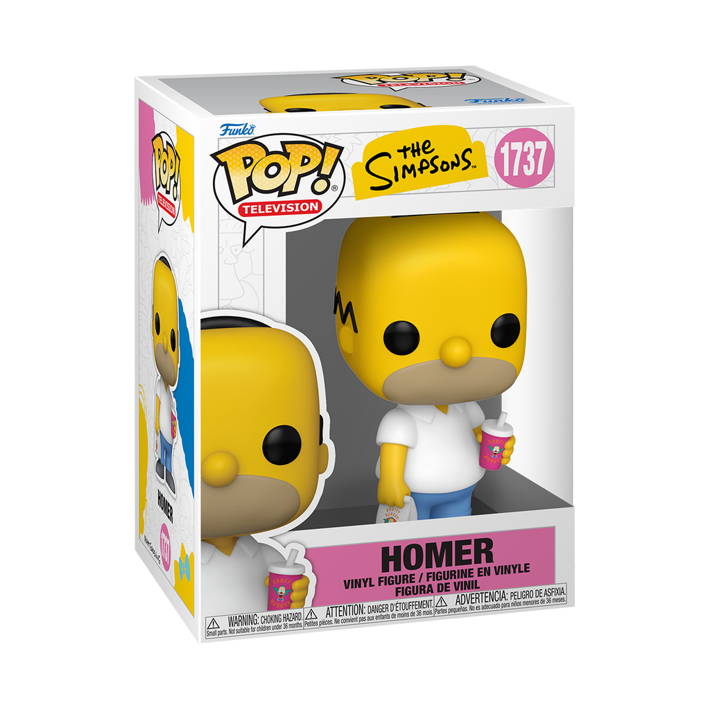 Funko Pop! Animation: The Simpsons - Homer with Krusty Burger #1737