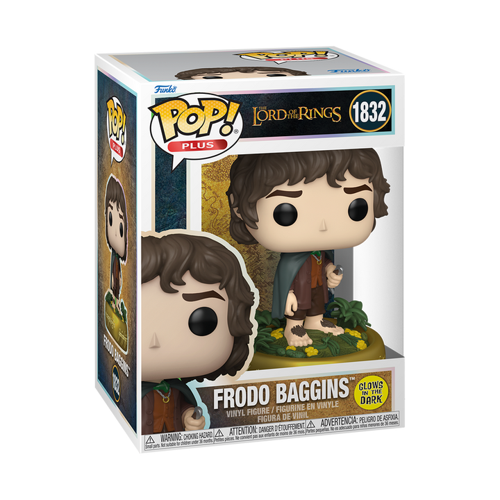 Funko Pop! Plus: The Lord Of The Rings - Frodo Baggins #1832 Glow-in-the-dark
