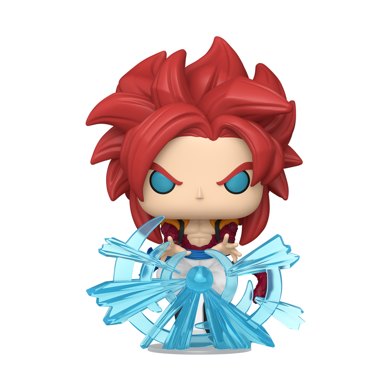 Funko Pop! Animation: Dragon Ball GT - Super Saiyan 4 Gogeta with Energy Blast #2074 Glow-in-the-dark Chase