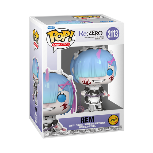 Funko Pop! Animation: Re:Zero - Starting Life in Another World - Rem with Morningstar #2113 Chase