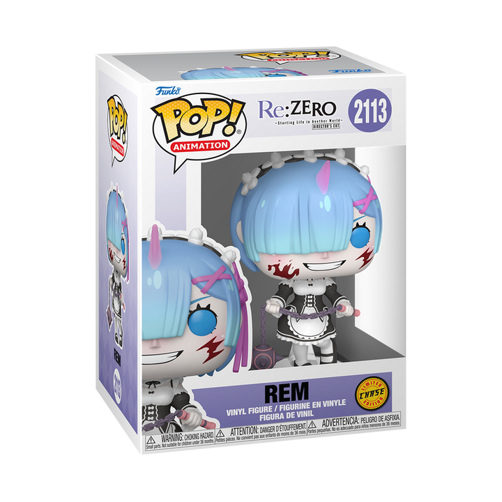 Funko Pop! Animation: Re:Zero - Starting Life in Another World - Rem with Morningstar #2113 Chase