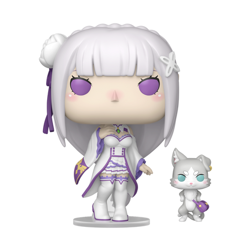Funko Pop! & Buddy Animation: Re:Zero - Starting Life in Another World - Emilia with Puck #2112