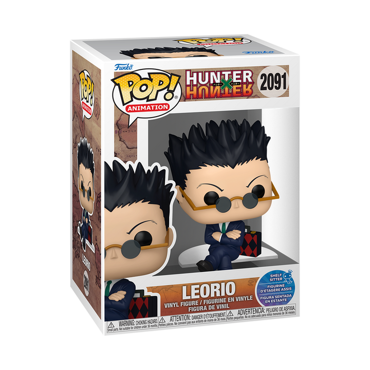 Funko Pop! Animation: Hunter X Hunter - Leorio Shelf Sitter #2091