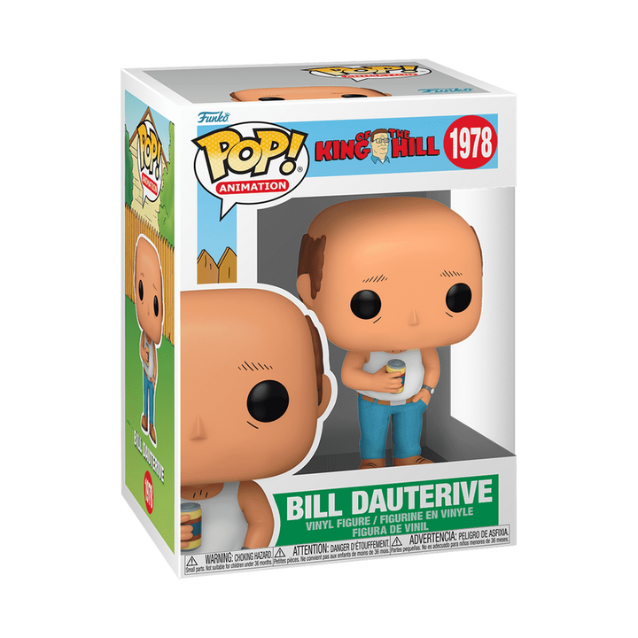 Funko Pop! Animation: King of the Hill - Bill Dauterive #1978
