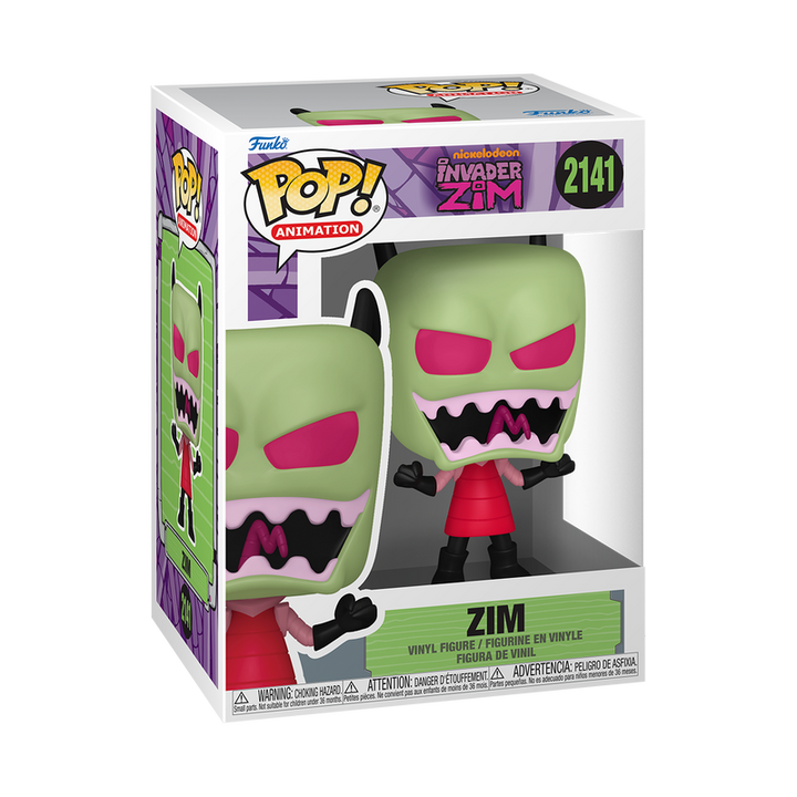Funko Pop! Animation: Nickelodeon Invader Zim - Zim Laughing #2141