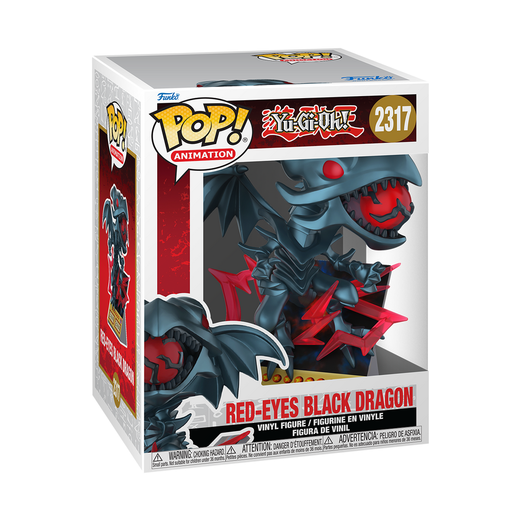 Funko Pop! Premium: Yu-Gi-Oh! - Red-Eyes Black Dragon Card #2317