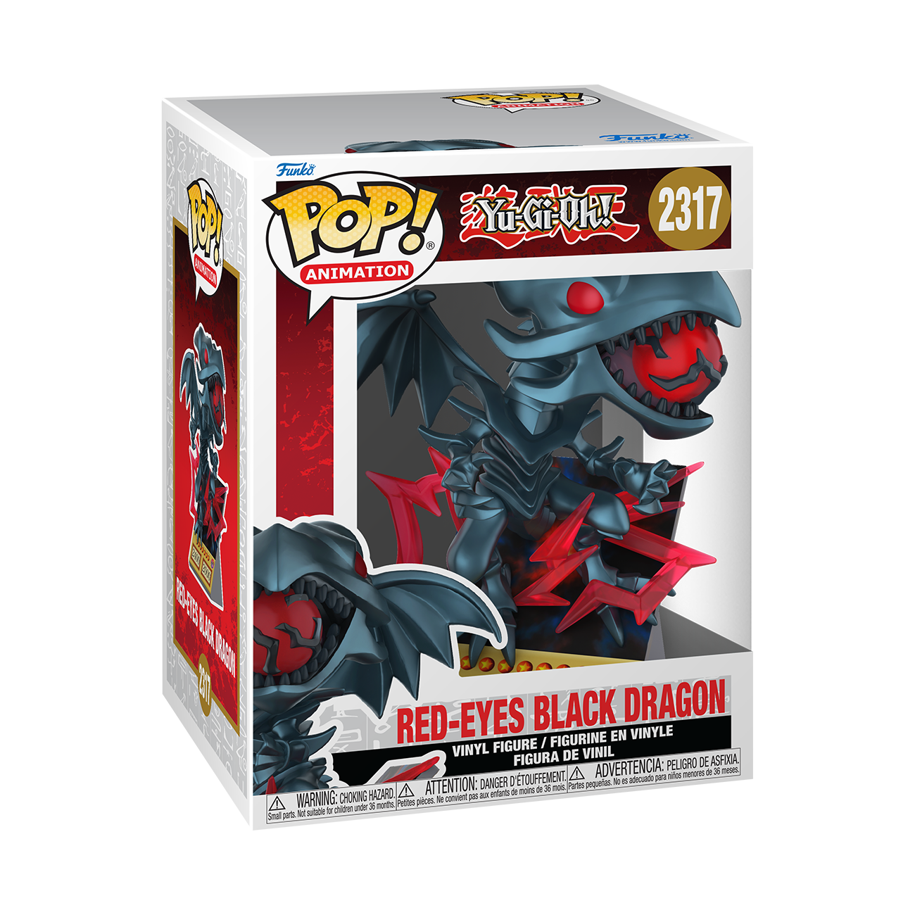 Funko Pop! Premium: Yu-Gi-Oh! - Red-Eyes Black Dragon Card #2317