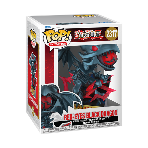 Funko Pop! Premium: Yu-Gi-Oh! - Red-Eyes Black Dragon Card #2317