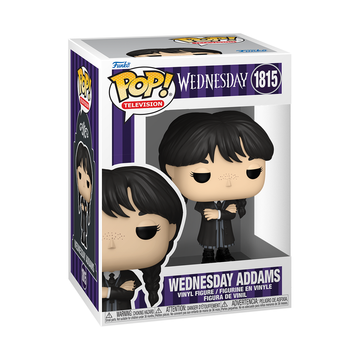 Funko Pop! Television: Wednesday - Wednesday Addams Black Coat #1815