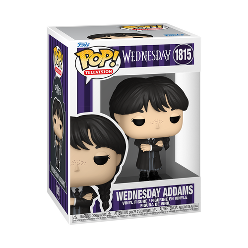 Funko Pop! Television: Wednesday - Wednesday Addams Black Coat #1815