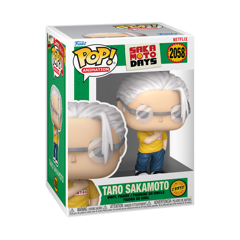 Funko Pop! Animation: Sakamoto Days - Taro Sakamoto Prime Form #2058 Chase
