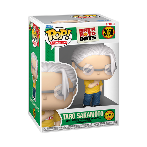 Funko Pop! Animation: Sakamoto Days - Taro Sakamoto Prime Form #2058 Chase