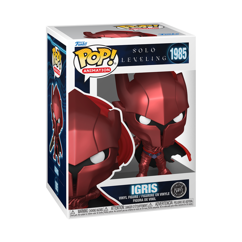 Funko Pop! Animation: Solo Leveling - Igris Red #1985 Chase