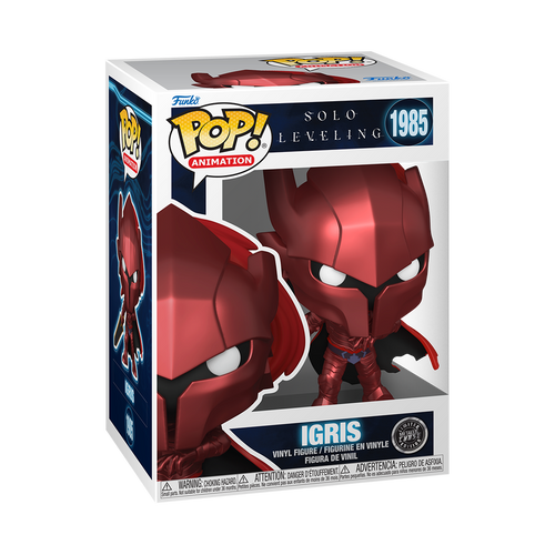 Funko Pop! Animation: Solo Leveling - Igris Red #1985 Chase