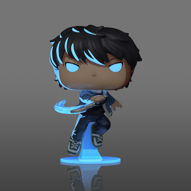 Funko Pop! Animation: Solo Leveling - Sung Jinwoo #1982 Glow-in-the-dark Chase