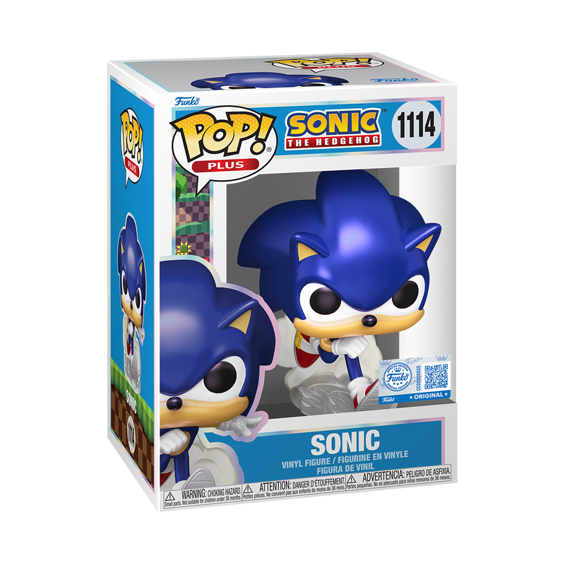 Funko Pop! Plus Games: Sonic The Hedgehog - Sonic Pearlescent #1114