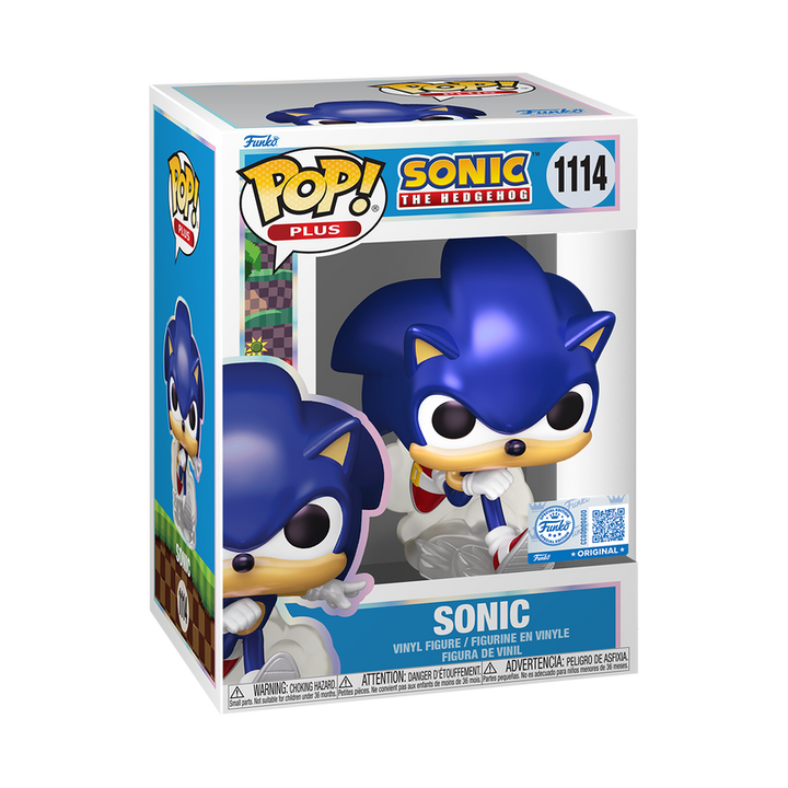 Funko Pop! Plus Games: Sonic The Hedgehog - Sonic Pearlescent 