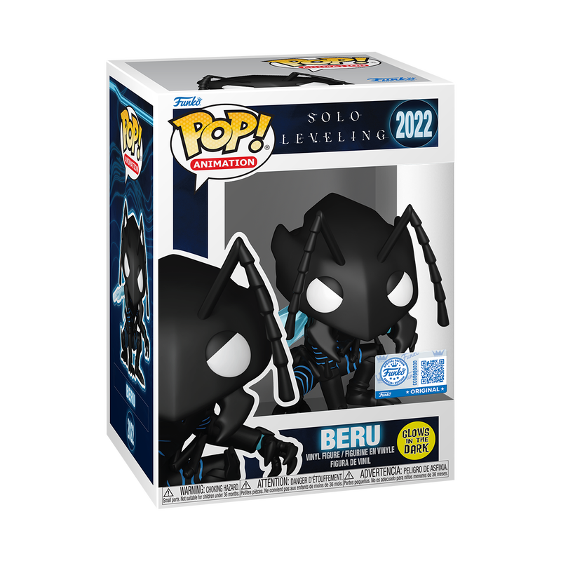 Funko Pop! Animation: Solo Leveling - Beru Glow-in-the-Dark #2022 Entertainment Earth Exclusive