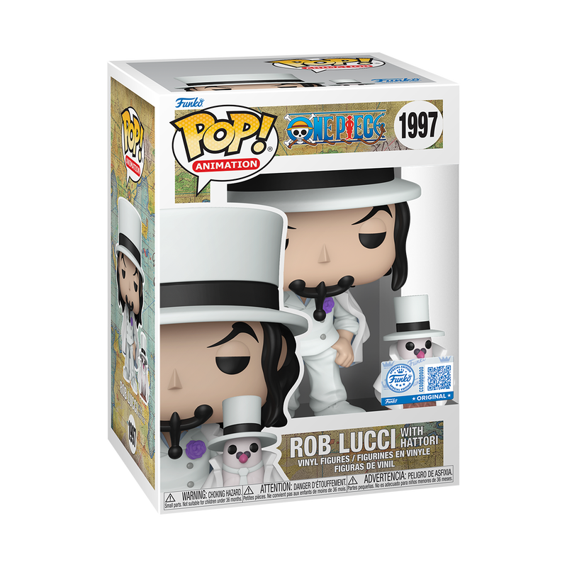 Funko Pop! Animation: One Piece - Rob Lucci with Hattori #1997 Toy Temple Exclusive