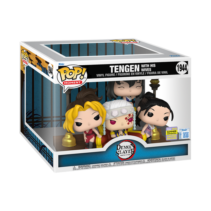Funko Pop! Moment: Demon Slayer: Kimetsu no Yaiba - Tengen with His Wives #1944 2025 Summer Convention Exclusive
