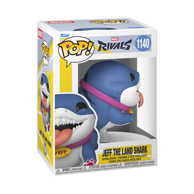 Funko Pop! Games: Marvel Rivals - Jeff the Land Shark #1140