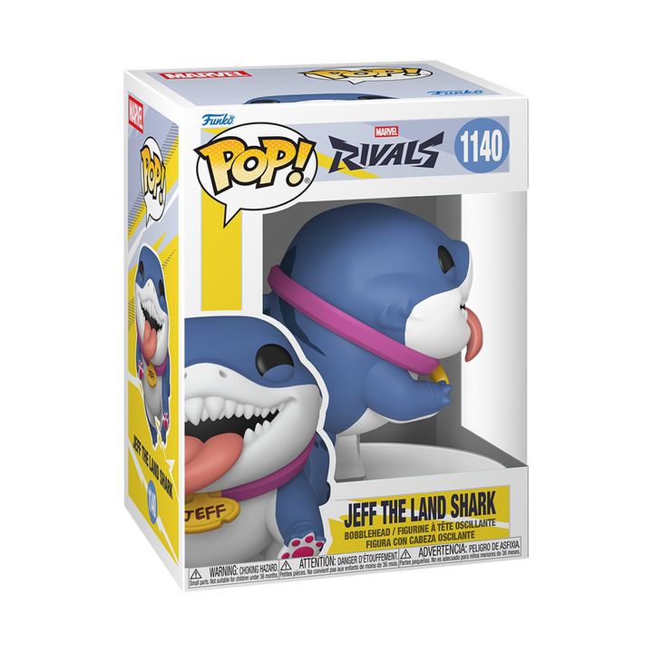 Funko Pop! Games: Marvel Rivals - Jeff the Land Shark #1140