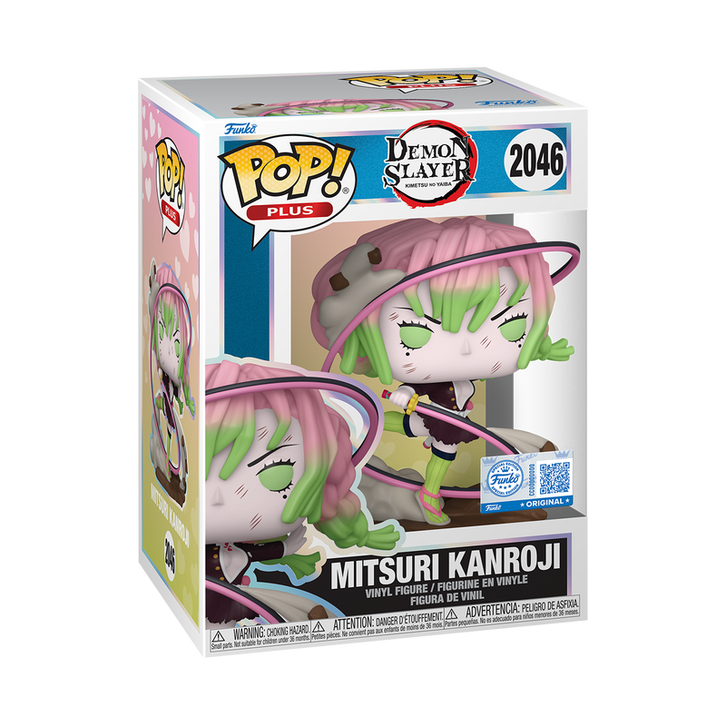 Funko Pop! Plus: Demon Slayer: Kimetsu no Yaiba - Mitsuri Kanroji #2046 Exclusive