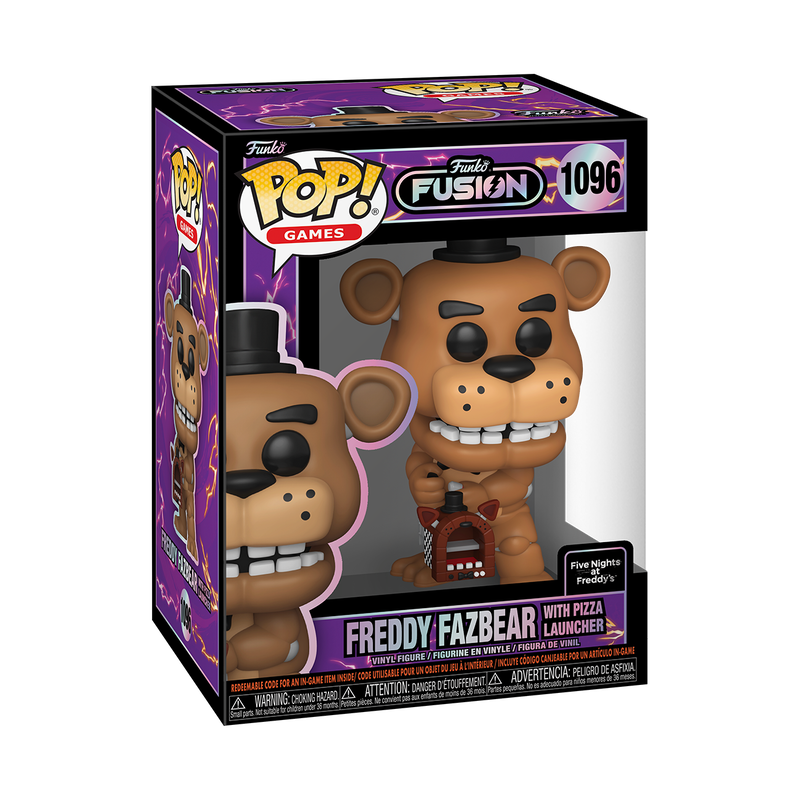 Funko Fusion Pop! Games: Five Nights at Freddy's - Freddy Fazbear with Pizza Launcher #1096