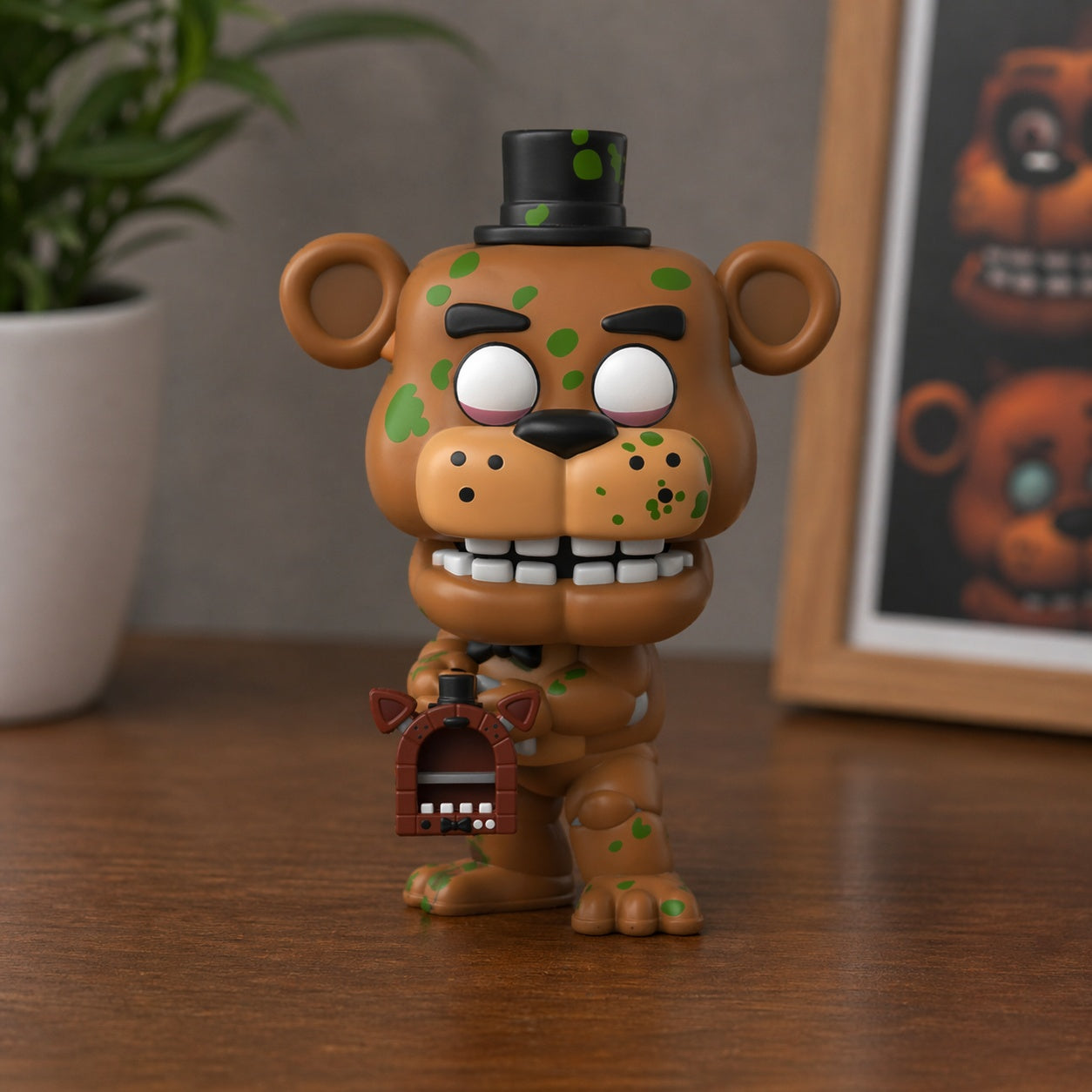 Funko Fusion Pop! Games: Five Nights at Freddy's - Freddy Fazbear with Pizza Launcher Zombie #1096 Chase