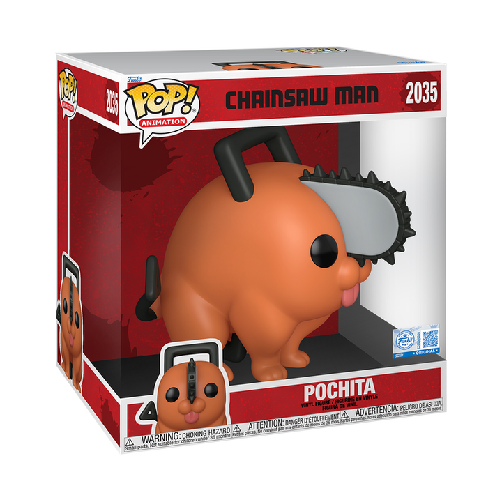 Funko Pop! Jumbo Animation: Chainsaw Man - Pochita #2035 Shop Exclusive