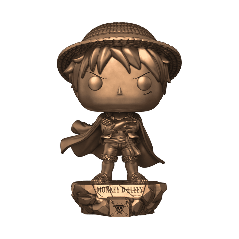 Funko Pop! Plus: One Piece 25th Anniversary - Monkey D. Luffy Statue Bronze #1900 Shop Exclusive