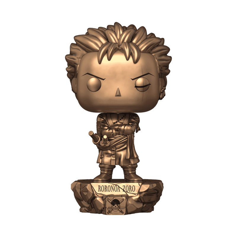 Funko Pop! Plus: One Piece 25th Anniversary - Roronoa Zoro Statue Bronze #1901 Shop Exclusive