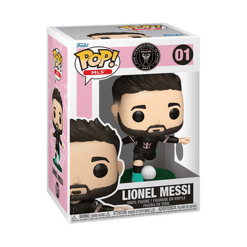Funko Pop! Sports: MLS - Lionel Messi Inter Miami CF Away Jersey #01