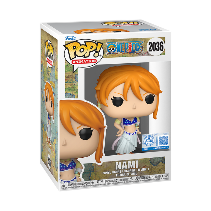 Funko Pop! Animation: One Piece - Nami Alabasta Arc #2036 Shop Exclusive