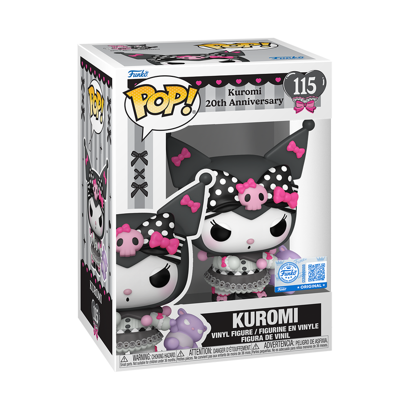 Funko Pop! Sanrio: Hello Kitty and Friends - Kuromi with Baku #115 20th Anniversary