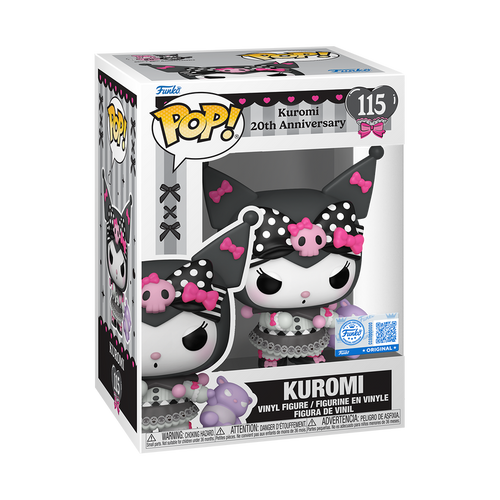 Funko Pop! Sanrio: Hello Kitty and Friends - Kuromi with Baku #115 20th Anniversary
