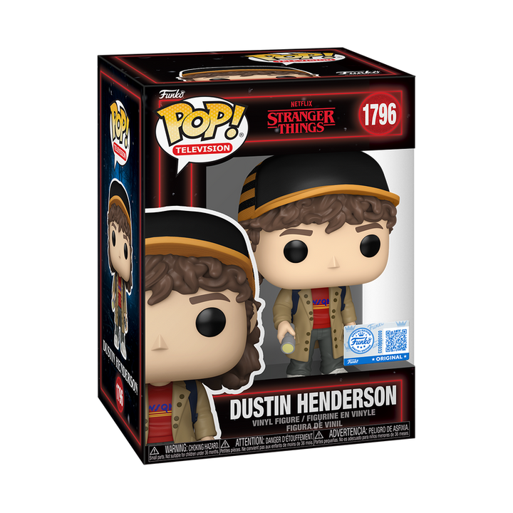 Funko Pop! Television: Netflix Stranger Things - Dustin Henderson with Flashlight #1796 Exclusive