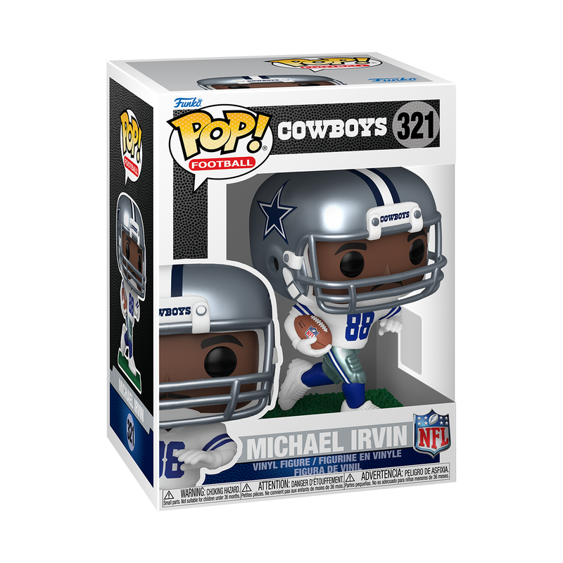 Funko Pop! Football NFL: Dallas Cowboys - Michael Irvin #321