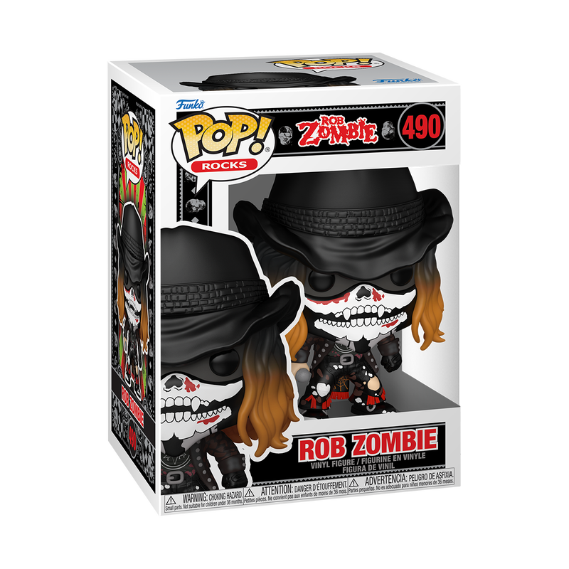 Funko Pop! Rocks: Rob Zombie - Rob Zombie with Bandana #490