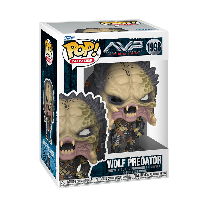 Funko Pop! Movies: Aliens vs. Predator: Requiem - Wolf Predator #1998