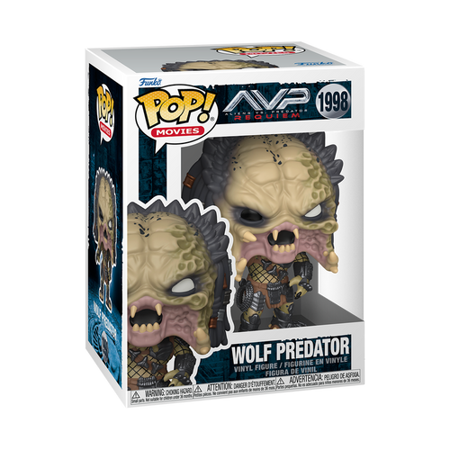 Funko Pop! Movies: Aliens vs. Predator: Requiem - Wolf Predator #1998