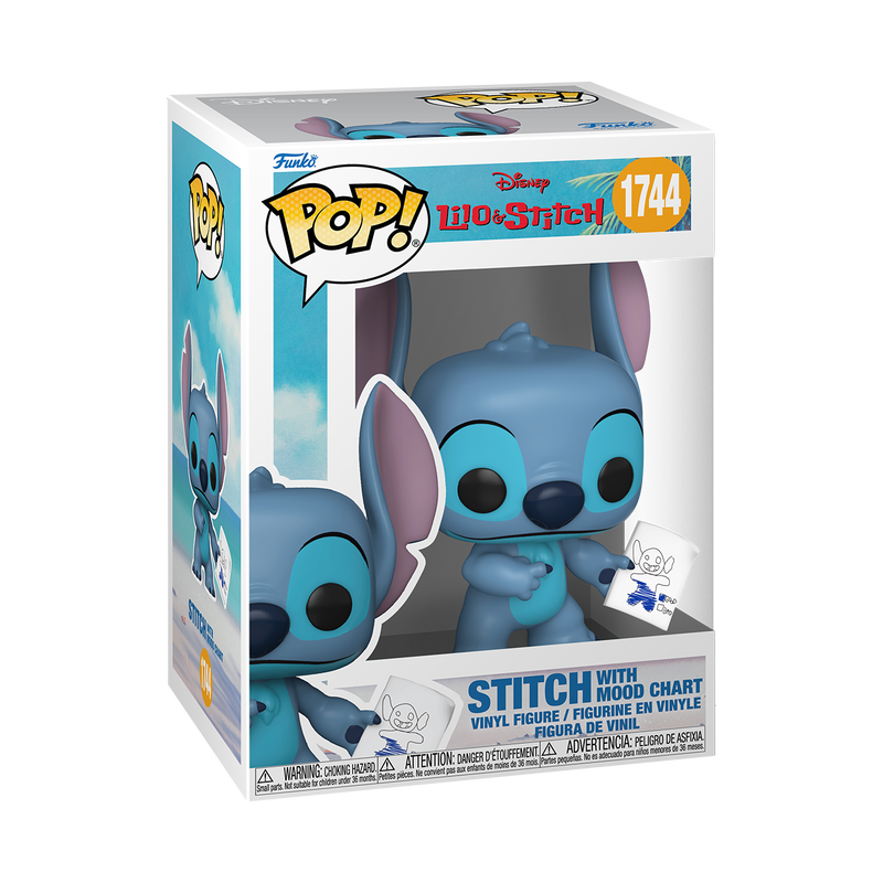 Funko Pop! Disney: Lilo & Stitch - Stitch with Mood Chart #1744